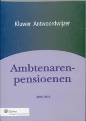 Omslag van Antwoordwijzer Ambtenarenpensioenen 2009-2010