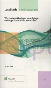 Omslag van Wet uitkeringen vervolgingsslachtoffers 1940-1945