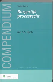 Omslag van Compendium van het Burgerlijk procesrecht
