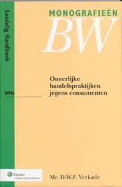 Omslag van Oneerlijke handelspraktijken jegens consumenten