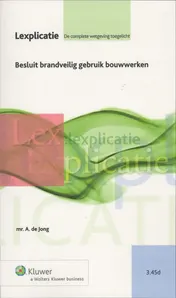 Omslag van Besluit brandveiligheid gebruik bouwwerken