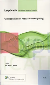 Omslag van Overige nationale meststoffenwetgeving