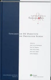 Omslag van Towards an EU directive on protected funds