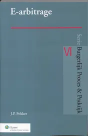 Omslag van E-Arbitration