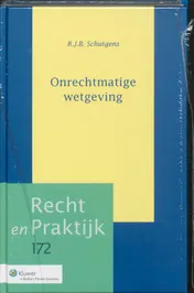 Omslag van Onrechtmatige wetgeving
