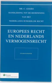 Omslag van Vermogensrecht algemeen
