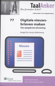Omslag van Digitale Nieuwsbrieven maken
