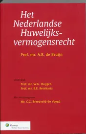 Omslag van Het Nederlandse huwelijksvermogensrecht