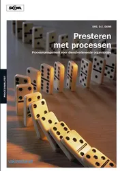Omslag van Presteren met processen