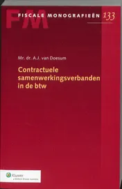 Omslag van Contractuele samenwerkingsverbanden in de BTW