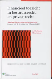 Omslag van Financieel toezicht in bestuursrecht en privaatrecht