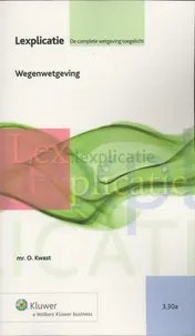 Omslag van Wegenwet