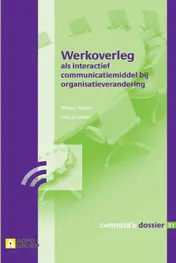 Omslag van Werkoverleg als interactief communicatiemiddel bij organisatieverandering