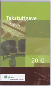 Omslag van Tekstuitgave Geluid 2010