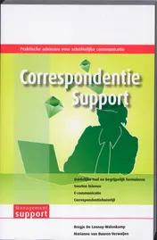 Omslag van Correspondentie Support