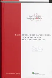 Omslag van Exit: Onderneming, werknemer en het einde van de dienstbetrekking