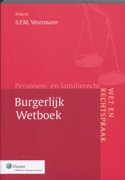Omslag van Personen- en familierecht Burgerlijk Wetboek
