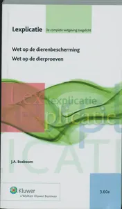 Omslag van Wet op de dierenbescherming / Wet op de dierproeven