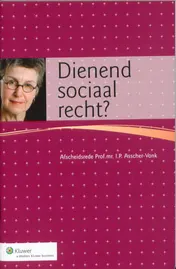 Omslag van Dienend sociaal recht?
