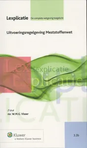 Omslag van Uitvoeringsregelgeving Meststoffenwet