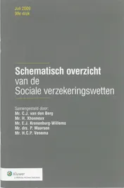 Omslag van Schematisch overzicht van de Sociale verzekeringswetten