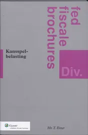Omslag van Kansspelbelasting