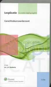 Omslag van Gerechtsdeurwaarderswet