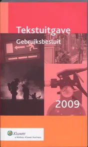 Omslag van Tekstuitgave Gebruiksbesluit