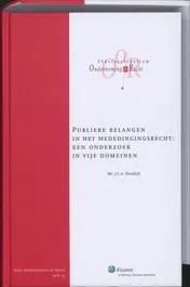 Omslag van Publieke belangen in het mededingingsrecht