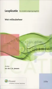 Omslag van Wet milieubeheer
