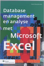 Omslag van Database management en analyses met Microsoft Excel