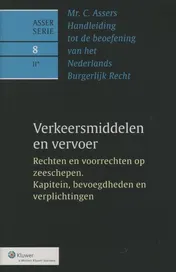 Omslag van Rechten en voorrechten op zeeschepen. Kapitein, bevoegdheden en verplichtingen