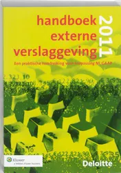 Omslag van Handboek Externe Verslaggeving 2011