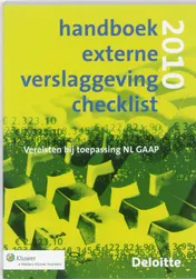 Omslag van Checklist Externe Verslaggeving 2010