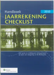 Omslag van Handboek Jaarrekening checklist 2010