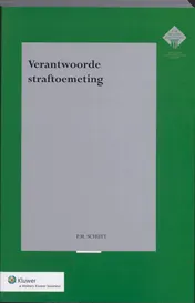 Omslag van Verantwoorde straftoemeting