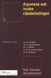 Omslag van Algemene wet inzake rijksbelastingen