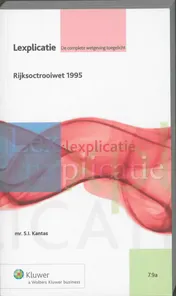 Omslag van Rijksoctrooiwet 1995