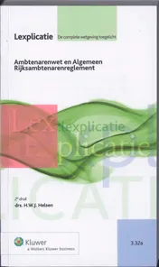 Omslag van Ambtenarenwet en Algemeen Rijksambtenarenreglement