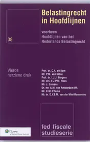 Omslag van Belastingrecht in hoofdlijnen