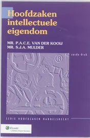 Omslag van Hoofdzaken intellectuele eigendom