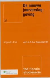 Omslag van De nieuwe jaarverslaggeving
