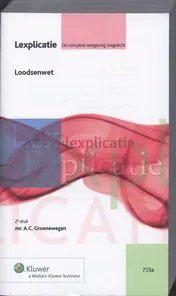 Omslag van Loodsenwet