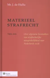 Omslag van Materieel strafrecht
