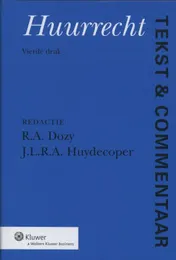 Omslag van Tekst & Commentaar: Huurrecht