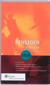 Omslag van Pensioenmemo
