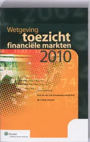 Omslag van Wetgeving toezicht financiële markten 2010