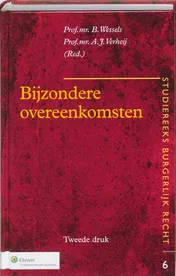 Omslag van Bijzondere overeenkomsten