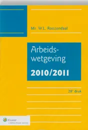 Omslag van Arbeidswetgeving 2010/2011