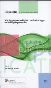 Omslag van Wet hygiëne en veiligheid badinrichtingen en zwemgelegenheden